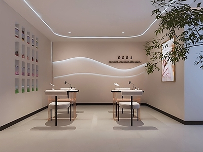 化妆品 奶油现代化妆品店 美容美发店 美甲店 化妆品