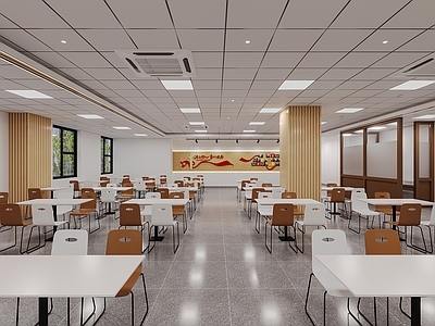 现代食堂 工厂食堂 食堂