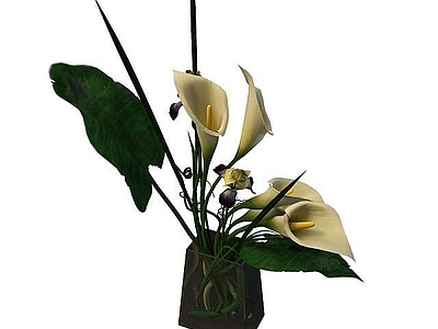 现代花瓶