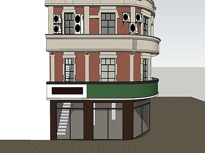 欧式其他店铺 欧式 工装 店铺