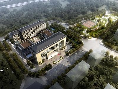 现代学校建筑 包河区委党校 平立剖全套图纸 施工图