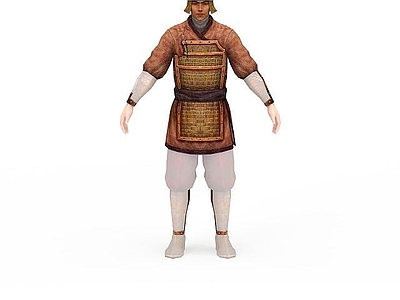 现代虚拟人物 古代士兵
