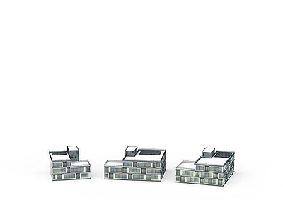 现代其他建筑外观 别墅群