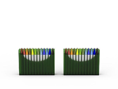 现代家居专卖店 彩色铅笔组合