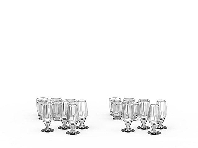 现代厨具 玻璃酒杯组合