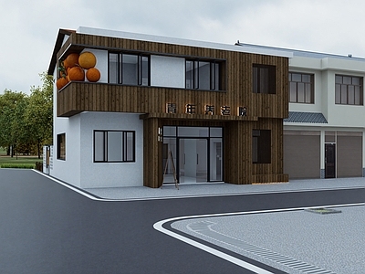 现代新中式其他农业建筑 青年养老院
