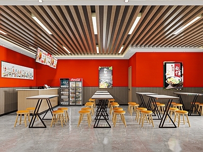现代其他餐饮空间 现代餐饮饭店