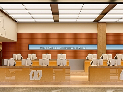 现代奶油网吧 网咖 电竞区 网咖包厢