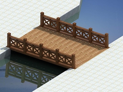 现代桥 景观桥
