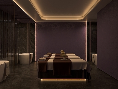 现代足浴店 spa 足浴 按摩 洗浴