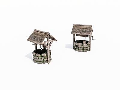 现代其他小品 户外水井