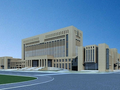 现代其他办公空间 现代行政办公楼