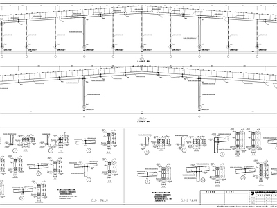 钢结构 钢结构建筑 钢结构车间仓库结 施工图