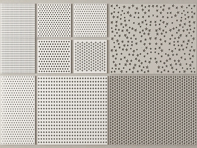 建筑材料 现代冲孔板 不锈钢板 穿孔板