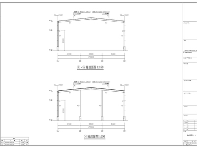 钢结构 钢结构建筑 施工图
