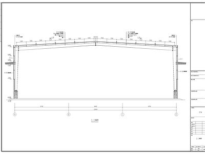 钢结构 钢结构建筑 钢结构厂房 施工图