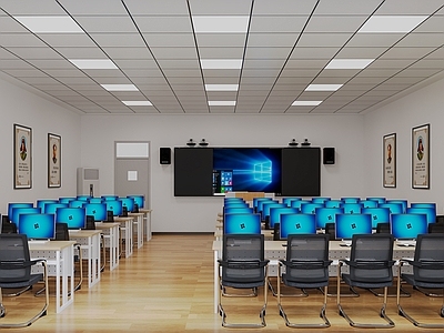 现代教室 多媒体教室 教室