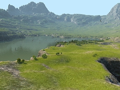 现代地形结构