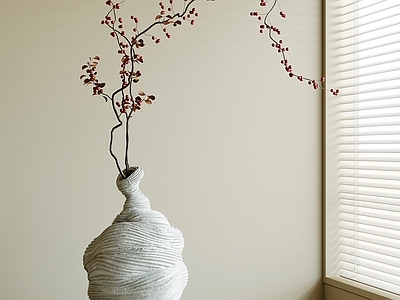现代中古花艺 中古风花瓶花艺