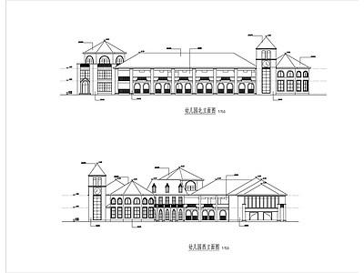 现代幼儿园建筑 幼儿园建筑图 施工图