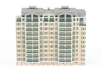 现代其他建筑外观 现代居住建筑