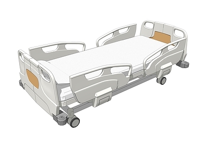 现代简约其他床具 住院部诊床病床 多功能电动医用床 手动三摇护理床 检查床病床诊床 医院病房病床