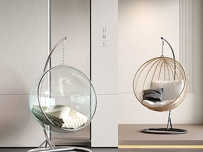 现代吊椅 秋千椅 泡泡吊椅 半球吊椅 藤编鸟巢吊篮