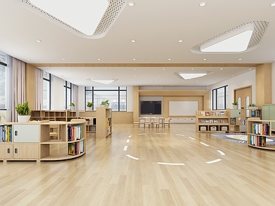 现代幼儿园 幼儿园活动教室 班级教室 幼儿园教室