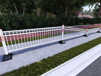现代围栏护栏 交通 护栏 道路 设施 围栏