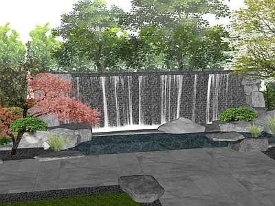 现代水景 水景
