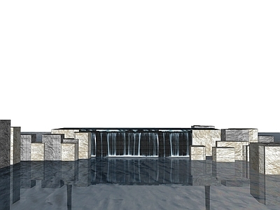 现代水景 水景