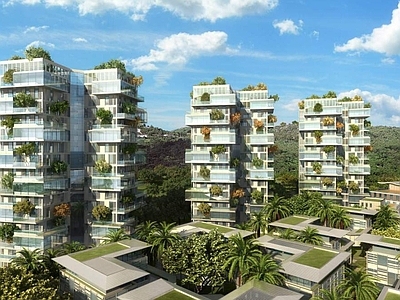 现代高层住宅 多层住宅 第四代住宅
