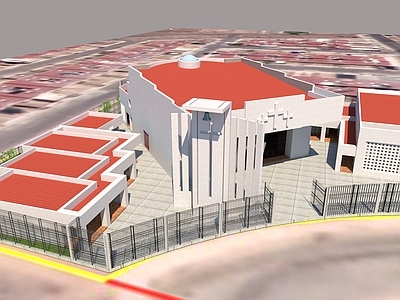 现代教堂建筑 社区教堂