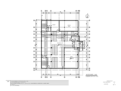 现代学校建筑 中学教学楼建筑图 施工图