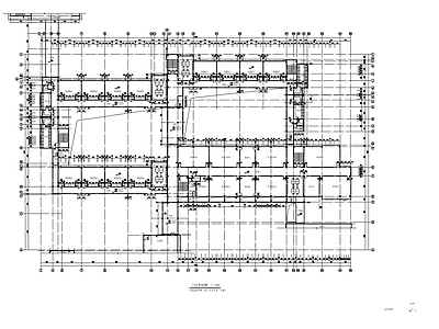 现代学校建筑 小学教学楼建筑图 施工图