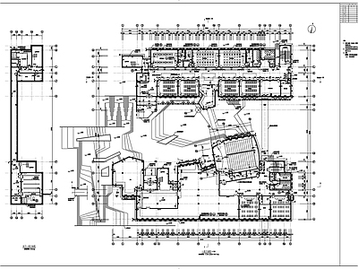 现代学校建筑 教学综合楼建施 施工图