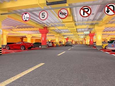 室内停车场