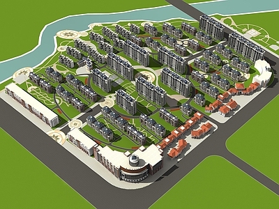 现代居住区规划