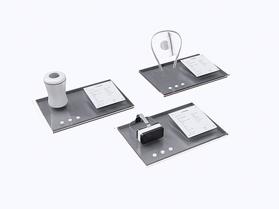 数码组合 现代数码展示品 头戴耳机 VR头戴眼镜