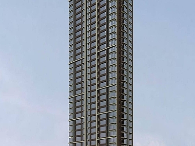 现代高层住宅 现代高层住宅楼