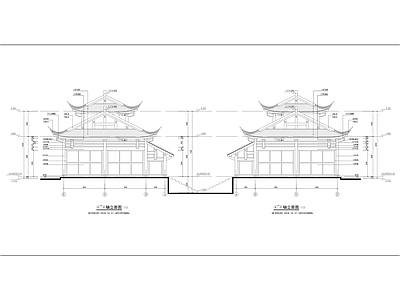 中式公厕 十二个 古建 公厕 文旅 建 施工图