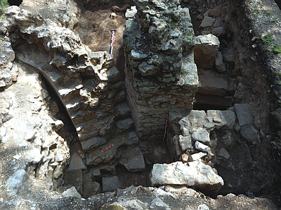 现代其他景观小品 土坑 土 地形 遗址 地质公园