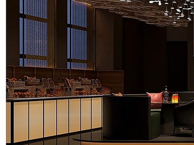 柜体节点 新中式风自助台 施工图