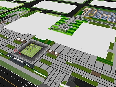 现代办公景观 办公景观