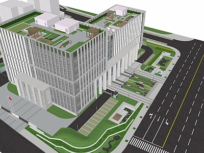 现代办公景观 办公景观