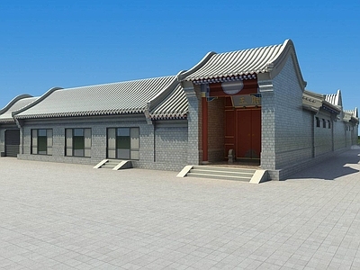 中式四合院 中式四合院