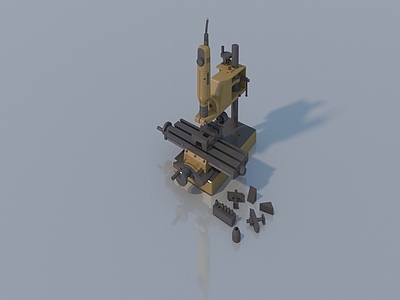 现代单人沙发 摆件场景