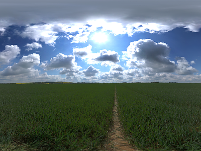 天空HDR 天空HDR 多云HDR 中午HDR