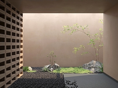 现代阳台景观
