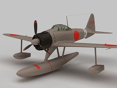 现代军事器材 A6M2N战斗机